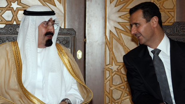 king’s stands a clear message to syria by arab news