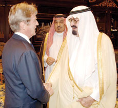 King Kouchner Discuss Key Issues