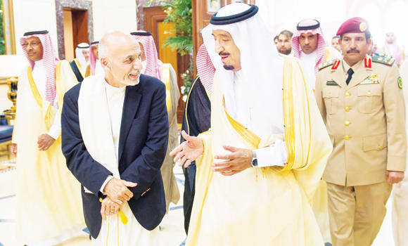 KSA vows support for Afghan peace, security