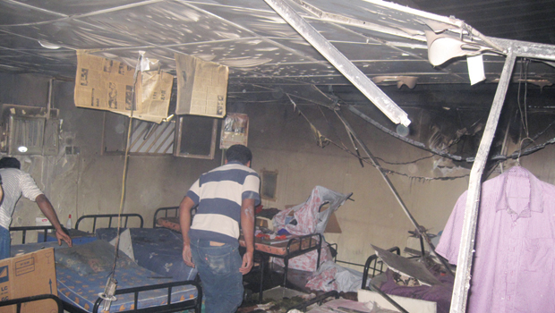 7 laborers died in Riyadh fire