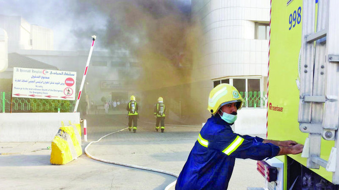 No deaths or injuries reported in Riyadh hospital fire