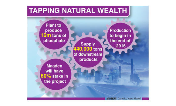 SR26bn phosphate plant to shore up KSA exports